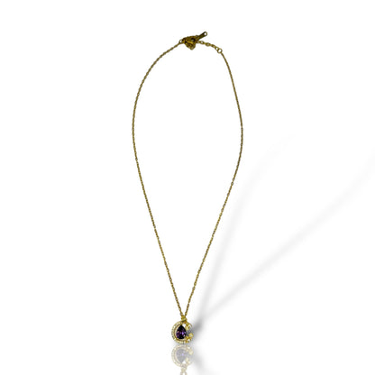 Moon and Star Pendant Necklace - Celestial Charm