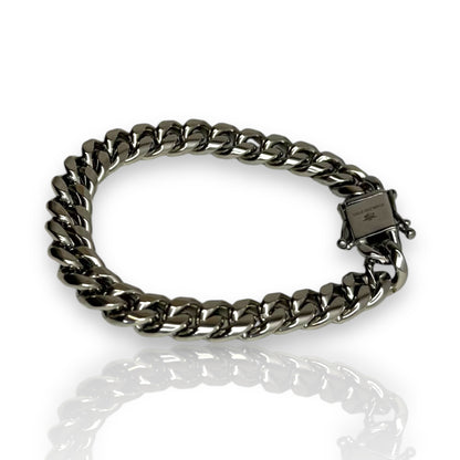 Chunky Link Bracelet - Bold Silver Style