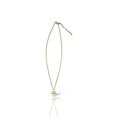 Timeless Gold Heart Charm Necklace